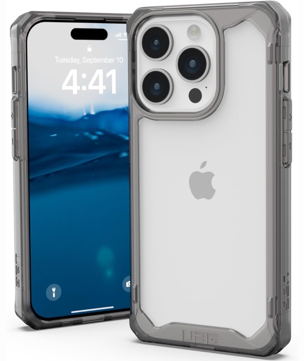 Чехол UAG Plyo для Apple iPhone 15 Pro, Тонированный (Ash)