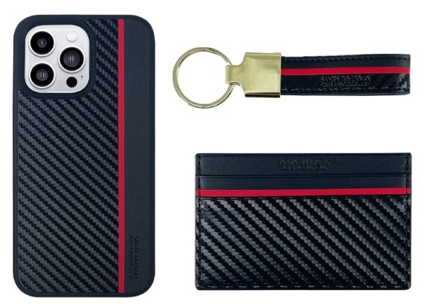 Набор (чехол, визитница, брелок) Santa Barbara Polo & Racquet Club Hazel для iPhone 15 Pro