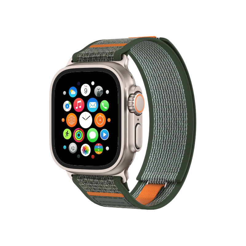 Ремешок Keephone Musse для Apple Watch, 44/45/46/49мм, Хаки