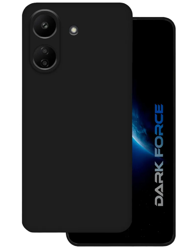 Чехол Silicone Cover для Redmi 13C, Чёрный