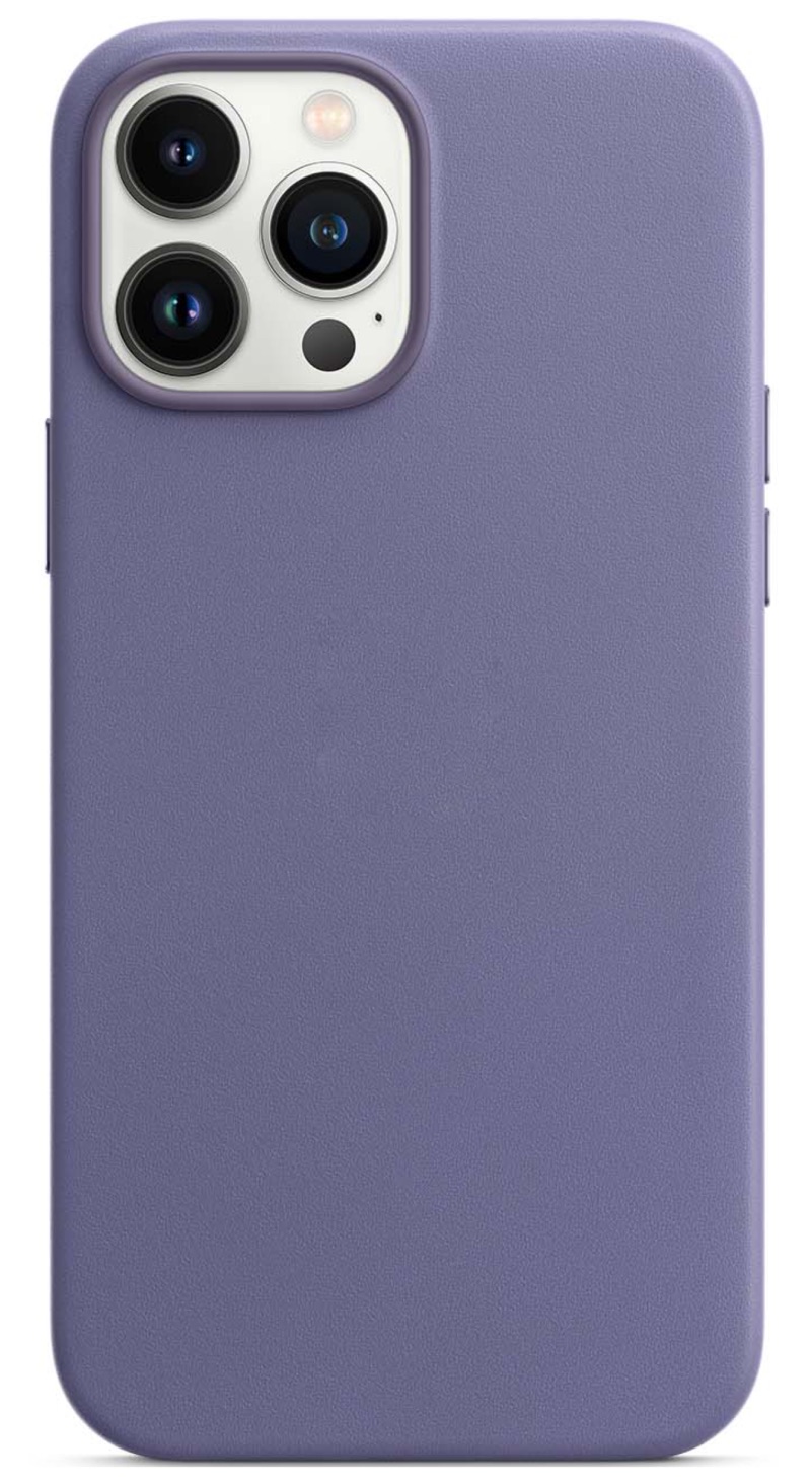 Чехол Кожа MagSafe для Apple iPhone 13 Pro Max, Лавандовый