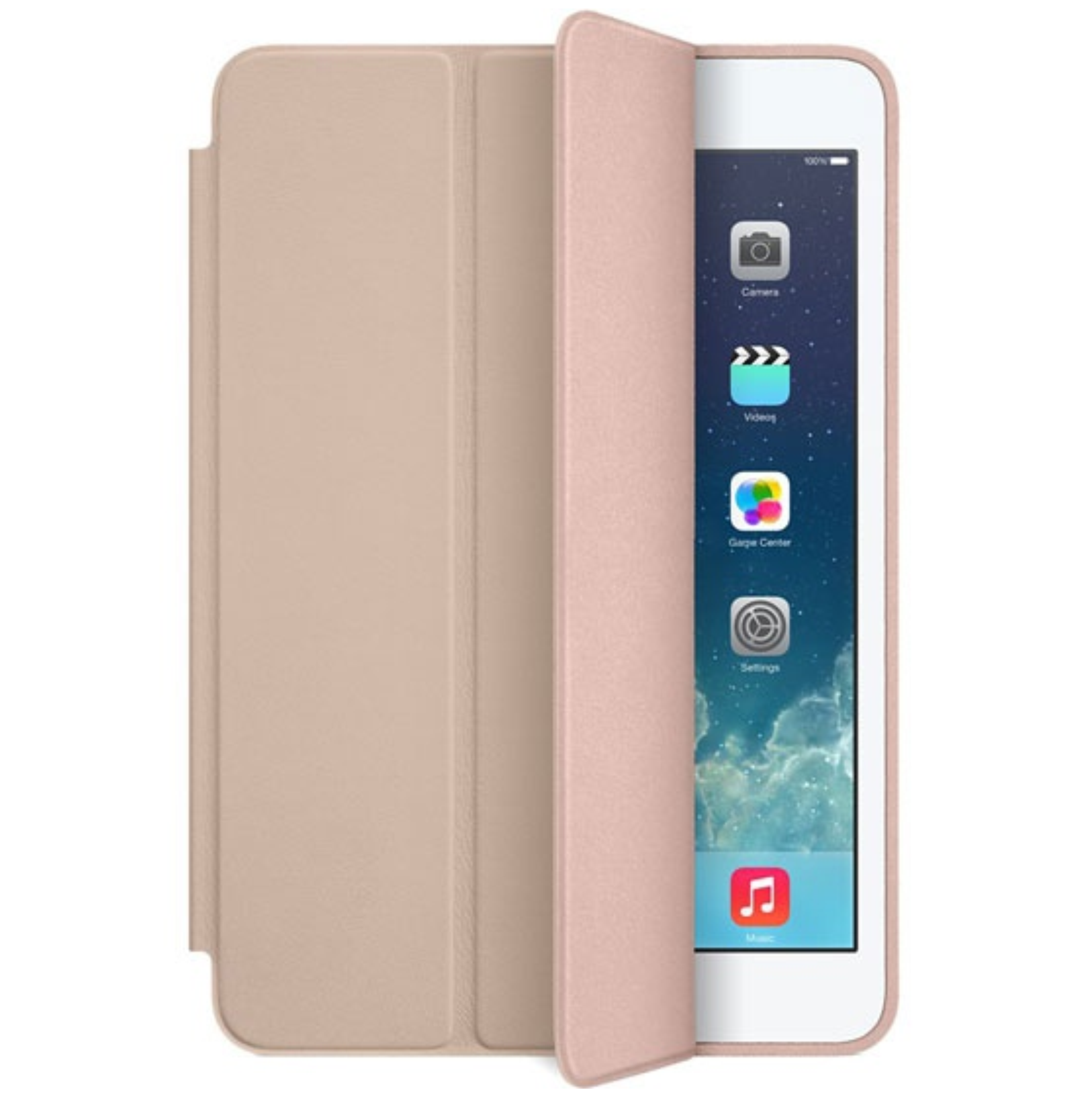 Чехол книжка iPad Air 2 Smart, Бежевый