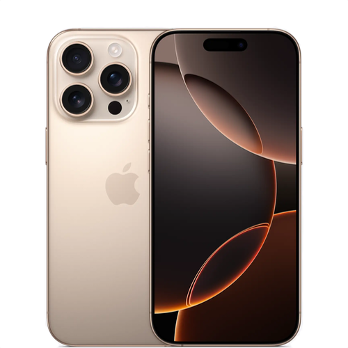 iPhone 16 Pro 256Гб (1 sim + eSIM / 91%) Пустынный титан - Б/У ★★★★★