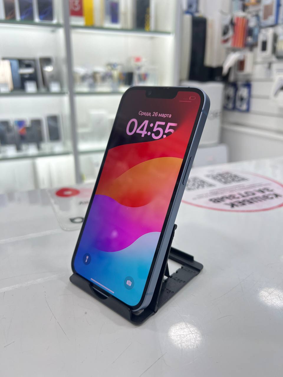 iPhone 14 Plus 128Гб, (1sim + eSIM / 88%), Голубой - Б/У . . .