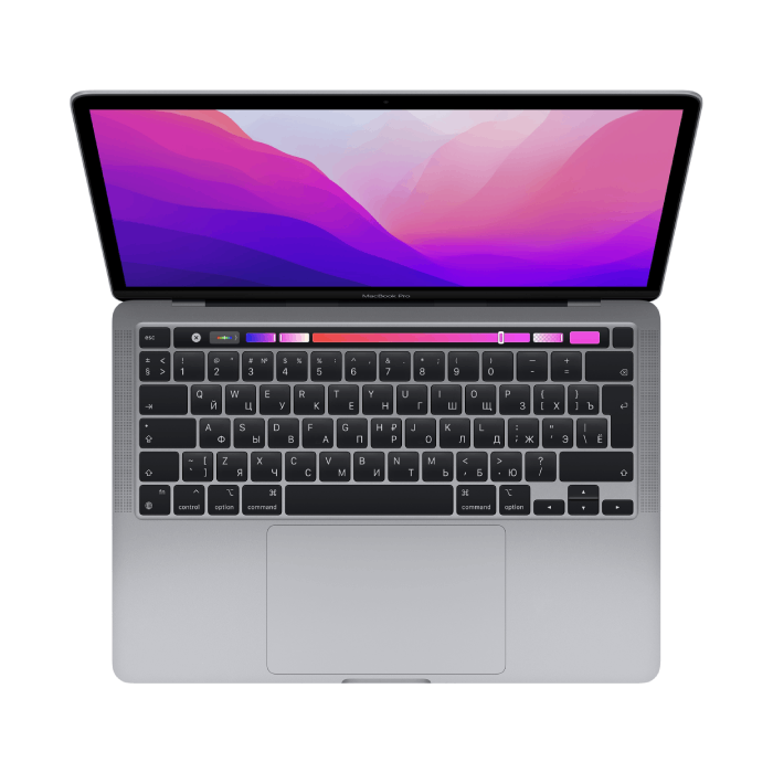 ar anMacBook Pro 13" Touch Bd Touch ID (Конец 2022), Серый (M2/8Гб/512Гб SSD) - БУ