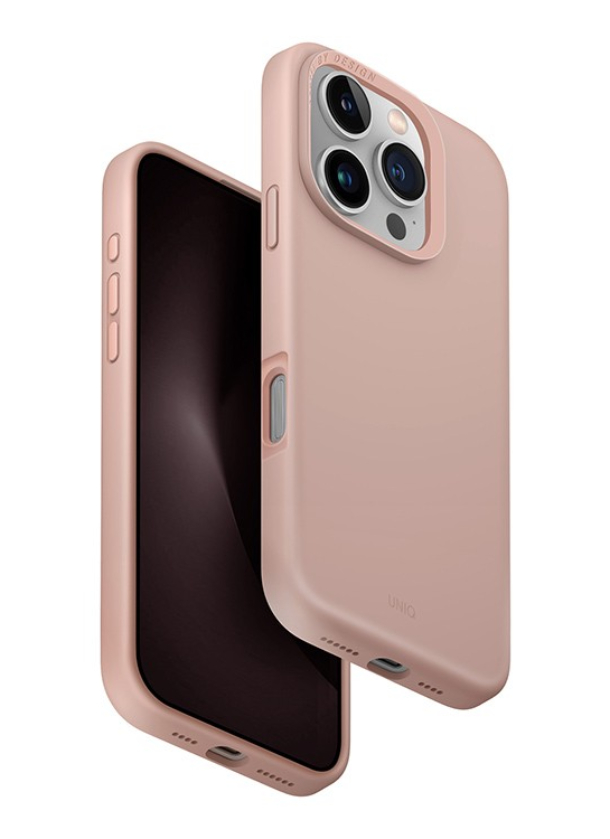 Чехол Uniq для iPhone 16 Pro, LINO Magsafe, Розовый
