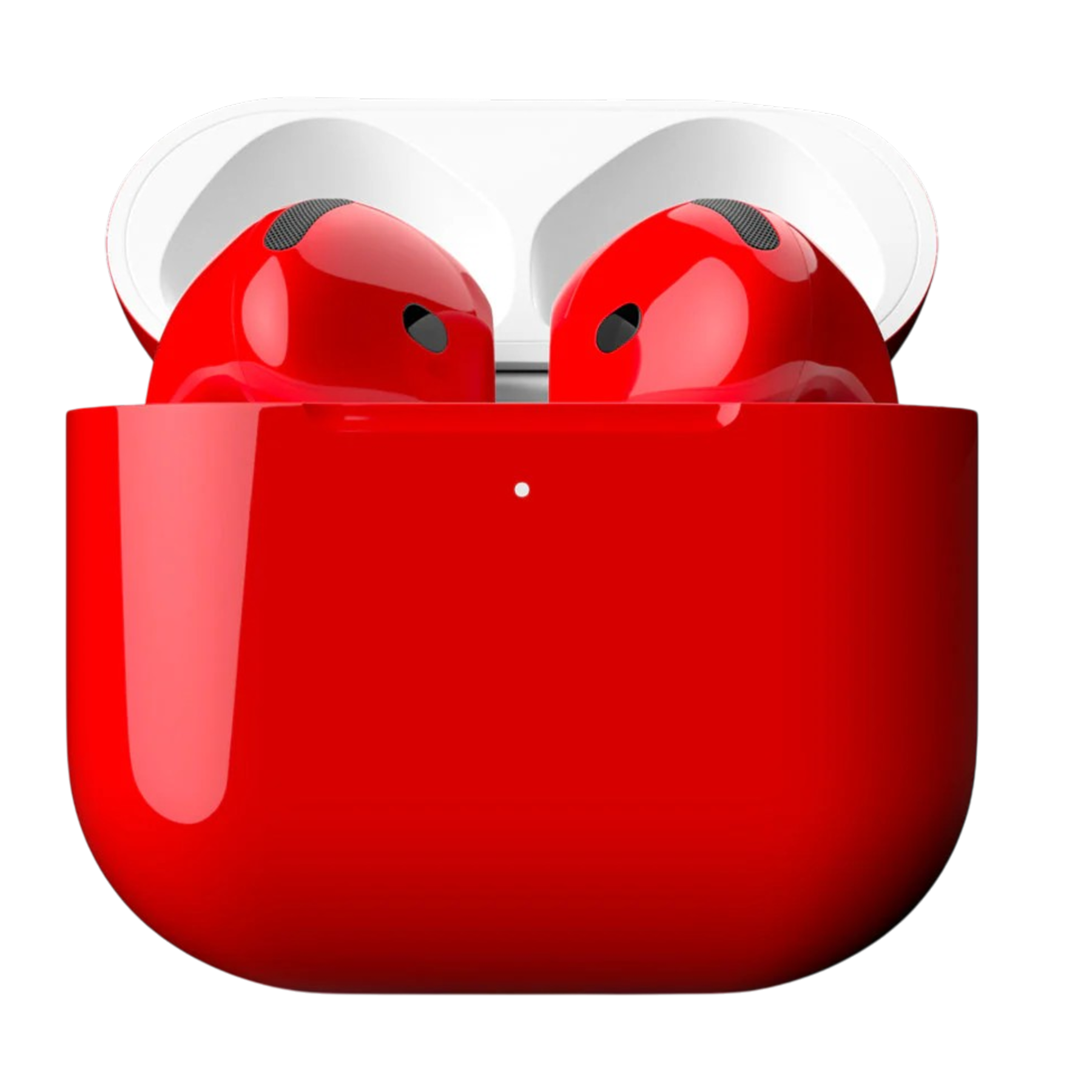 Apple AirPods 4 с шумоподавлением, Глянцевый красный, MXP63