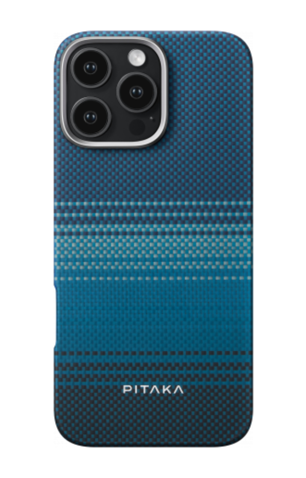 Чехол PITAKA Tactile Woven для iPhone 16 Pro Max, Восход луны