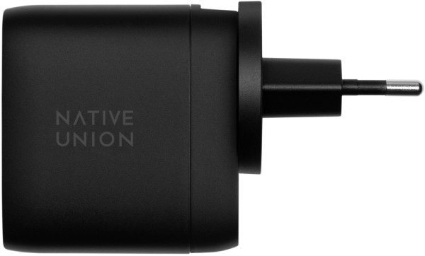 Native Union Fast GaN Charger 2 USB-C, PD, 67W, Черный