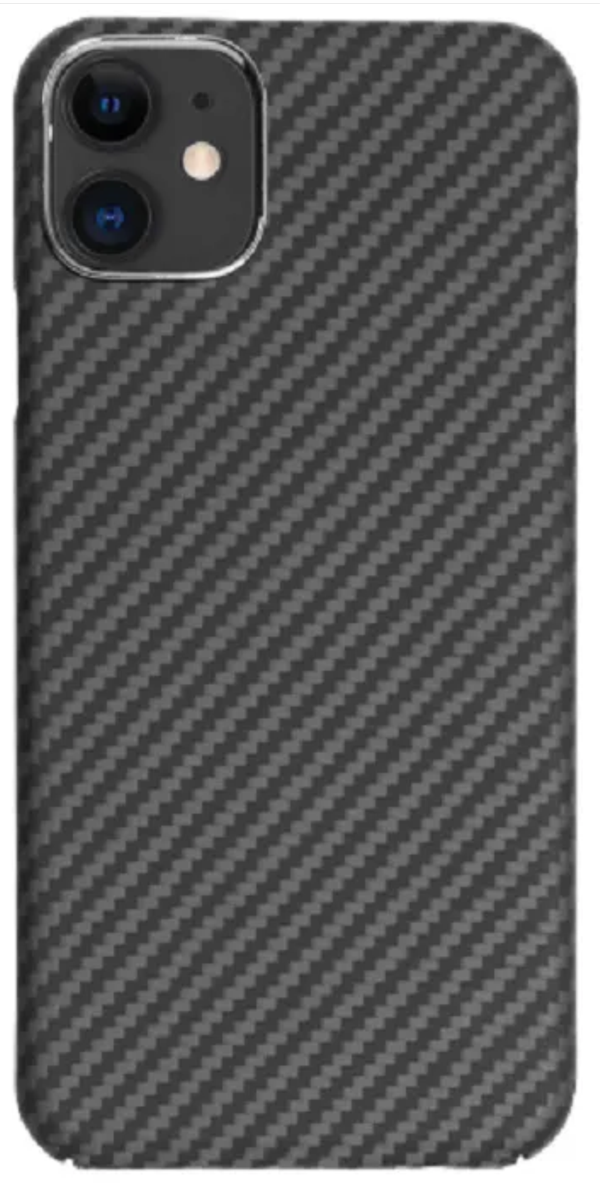 Чехол K-DOO Кевлар для Apple iPhone 11, Черно-серый