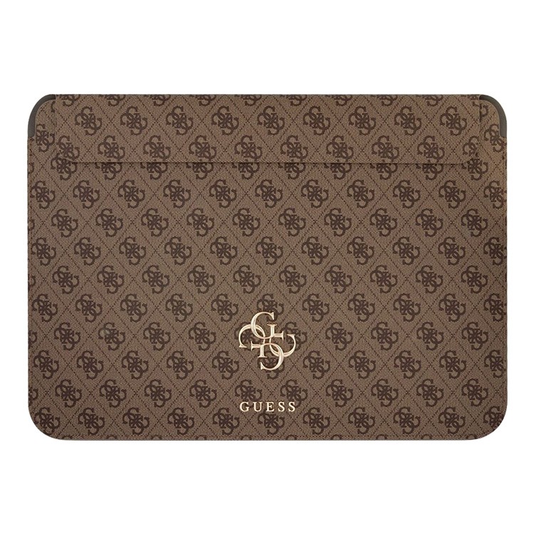 Чехол Guess для MacBook 13, Sleeve 4G с Big metal logo, Коричневый