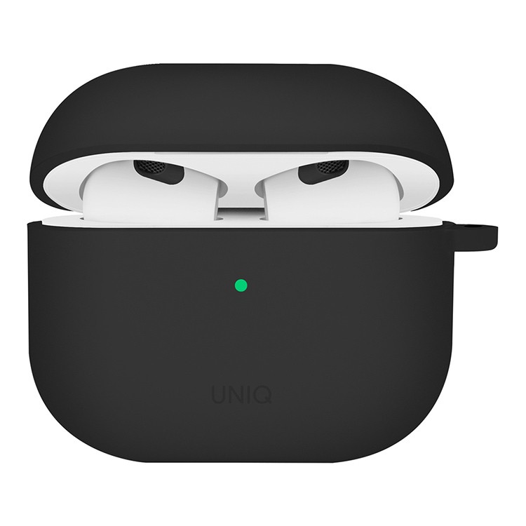 Чехол Uniq Nexo Active Hybrid Silicon для airpods 4, Черный