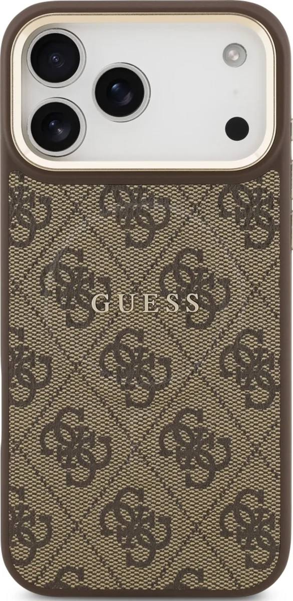 Чехол Guess iPhone 17 Pro Max, MagSafe, Коричневый