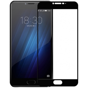 Защитное стекло 2D для Meizu U20, Черный