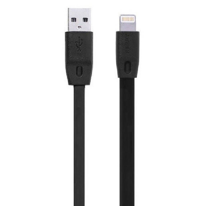 Remax RC-001i QuickCharge Lightning to USB 1м, Черный
