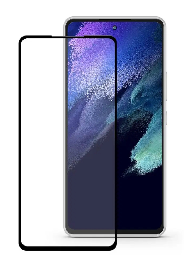Защитное стекло цельное 3D для Samsung A53 Black
