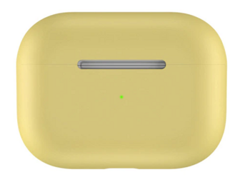 Чехол силиконовый для наушников AirPods Pro 3, Желтый