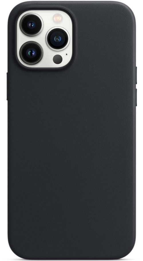 Чехол Кожа MagSafe для iPhone 13 Pro Max, Черный