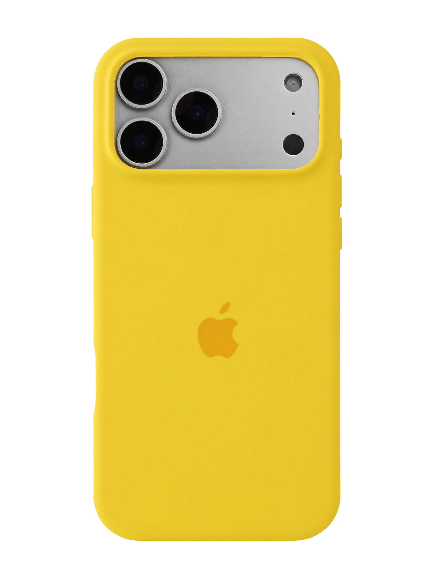 Чехол Silicone Case iPhone 17 Pro Max, Желтый