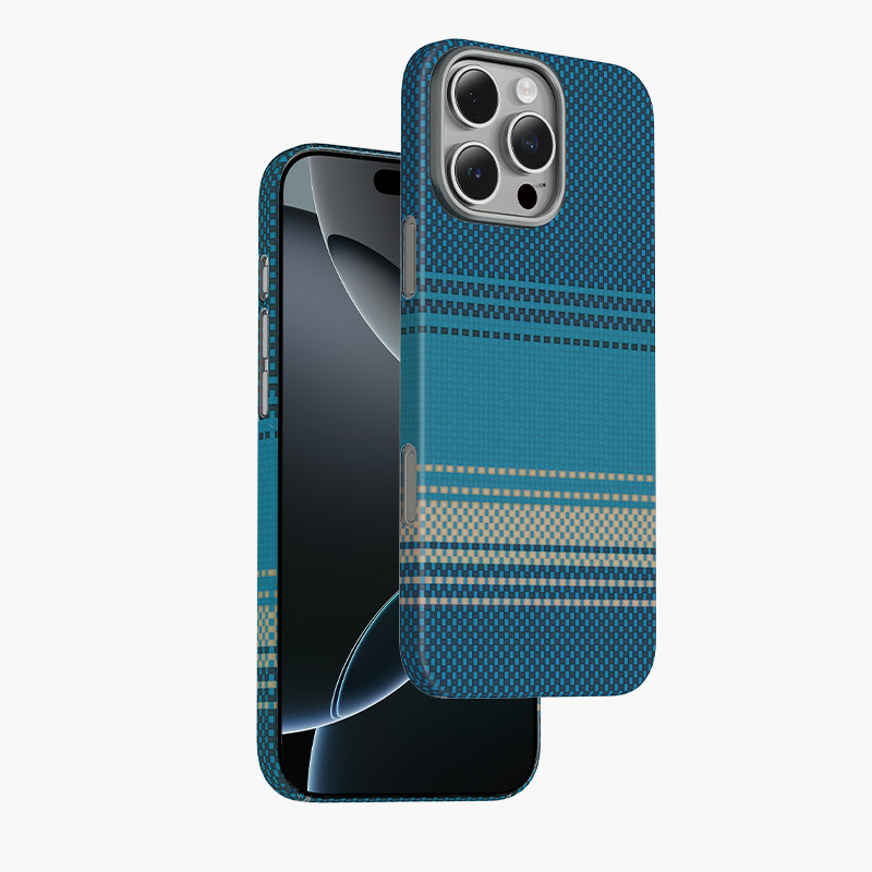 Чехол KeePhone Kevilar Seanova для iPhone 17, Голубой