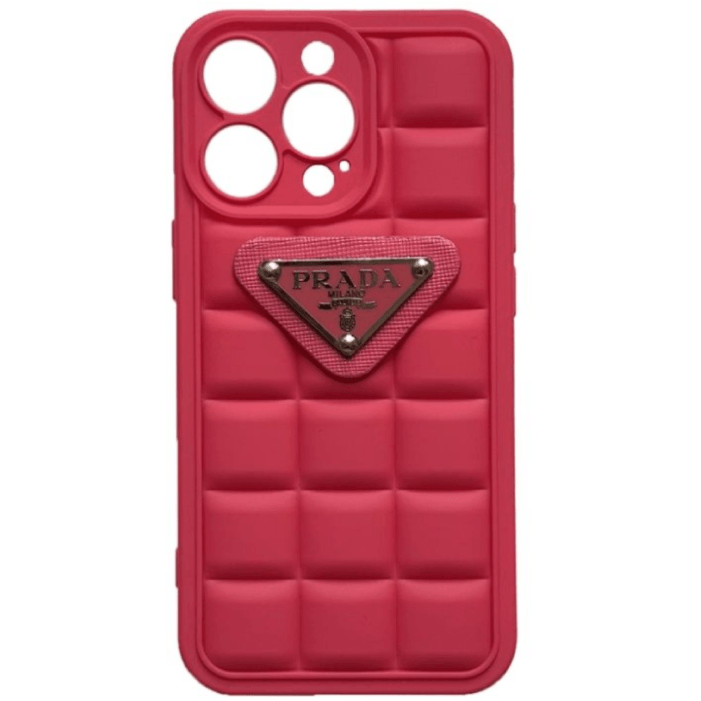 Чехол защитный "Prada" для iPhone 14 Pro Max, Розовый