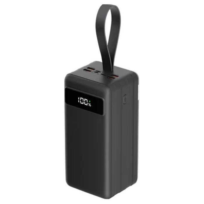 Power Bank Deppa NRG Turbo V2 10000 мА·ч, 22.5W выходное напряжение, QC, PD, AFC, FCP, SCP, MTK PE, с дисплеем, Черный