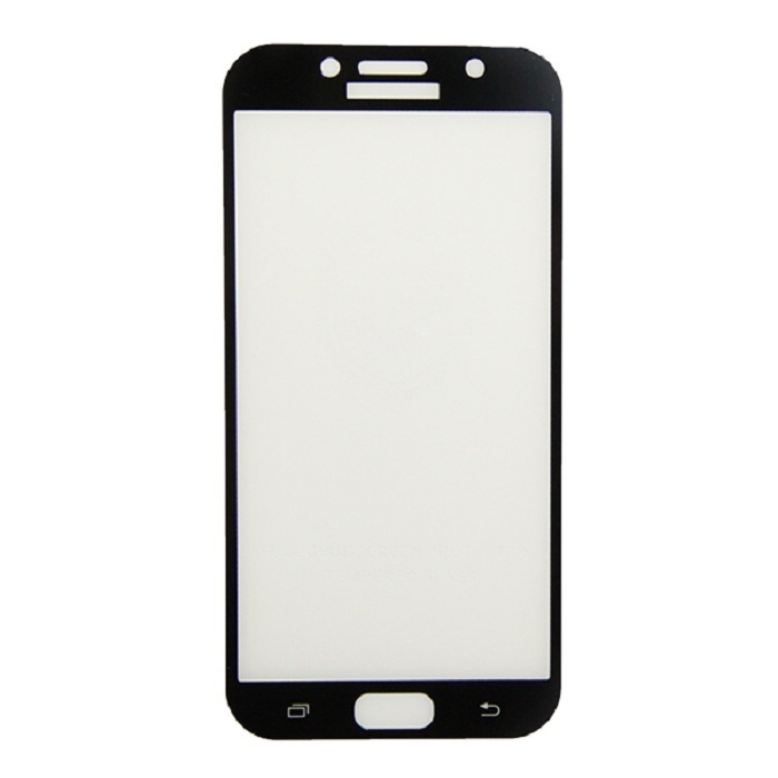 Защитное стекло 2D для Samsung A7 2017, Черный