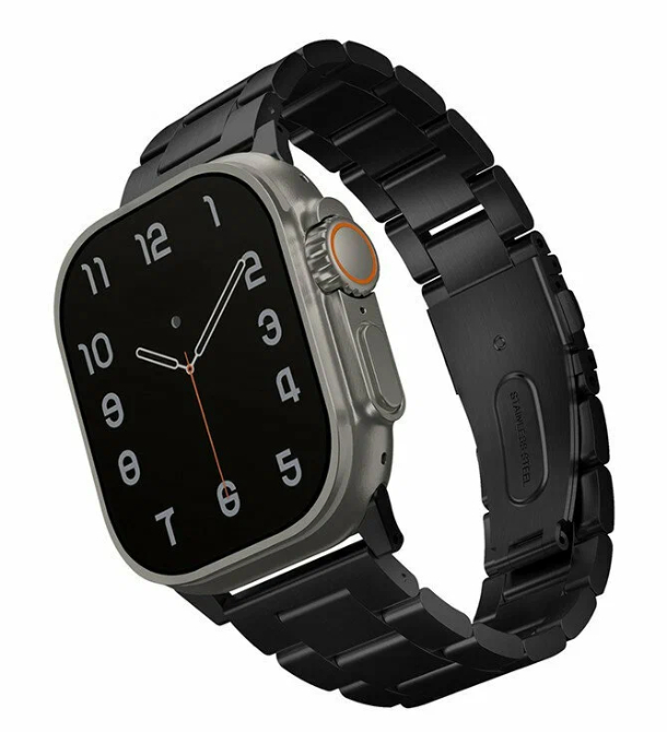 Стальной ремень Uniq OSTA для Apple Watch 42/44/4549, Черный