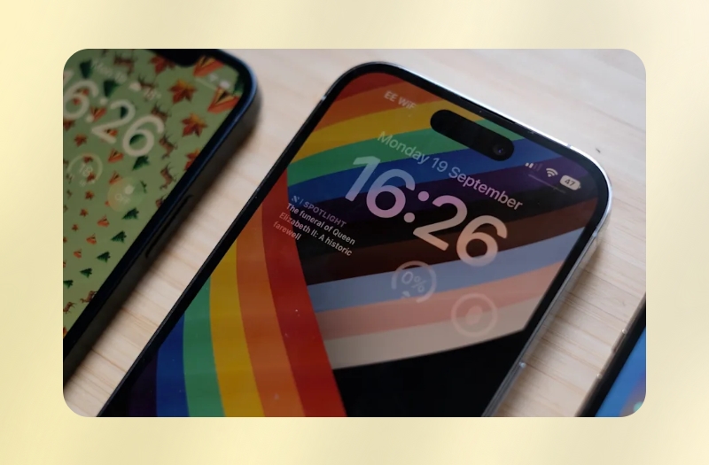 Как персонализировать экран блокировки iPhone?