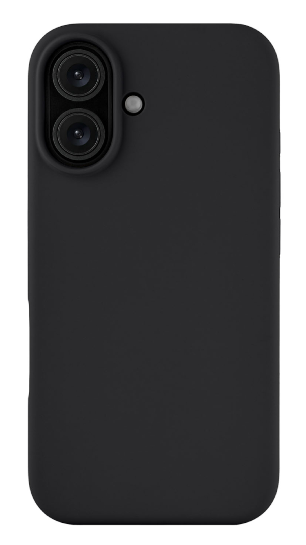 Чехол Ubear Touch Mag для iPhone 16, Силикон, софт-тач, Черный