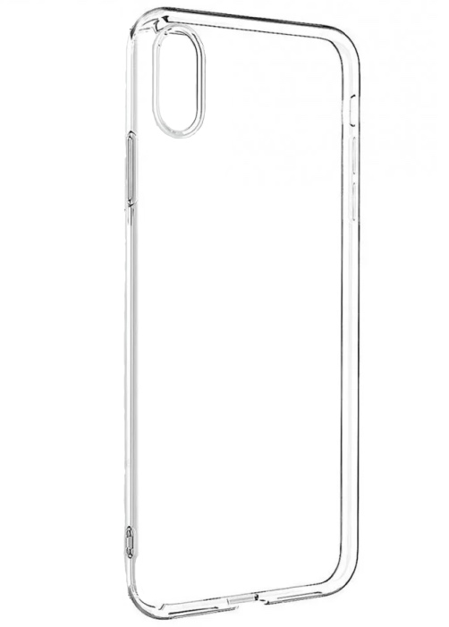 Чехол Силиконовый LuxCase для iPhone Xs Max, Прозрачный
