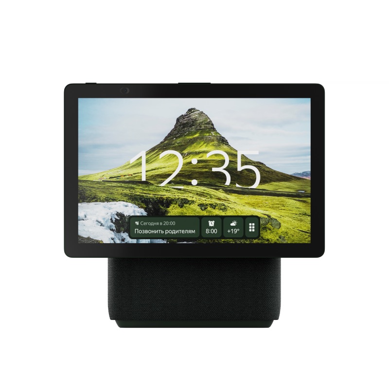 Умная колонка Яндекс Станция Дуо Макс c Zigbee, Зелёный