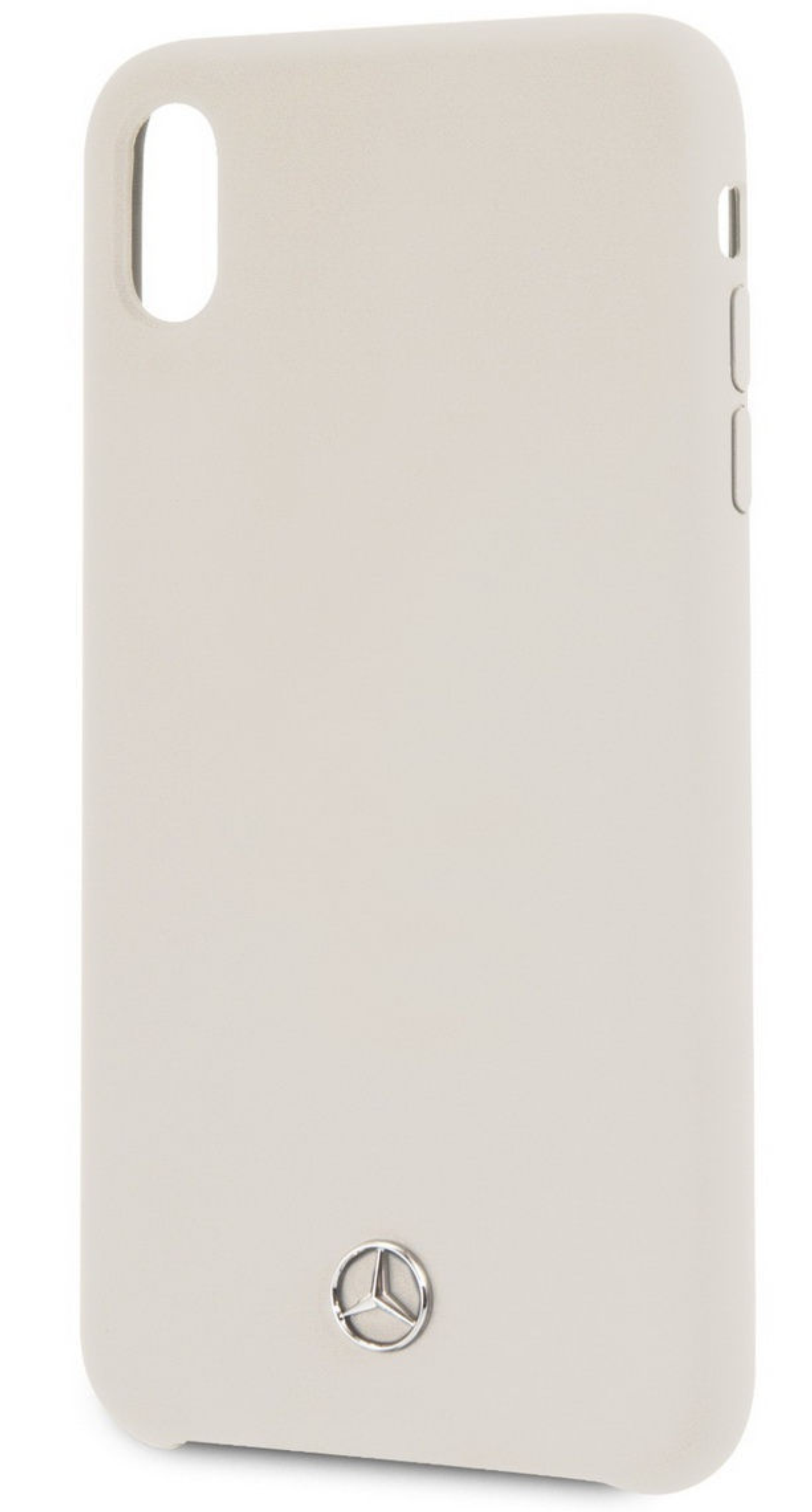 Чехол Mercedes для iPhone XR, Силикон, Бежевый