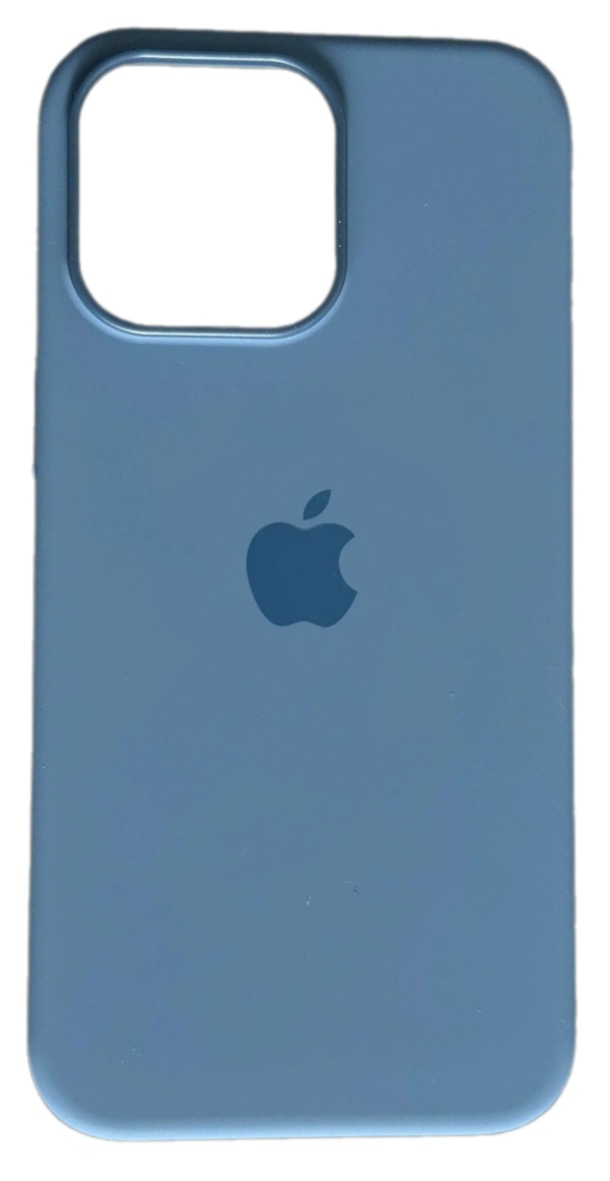 Чехол под оригинал для iPhone 15 Pro Max, Голубой