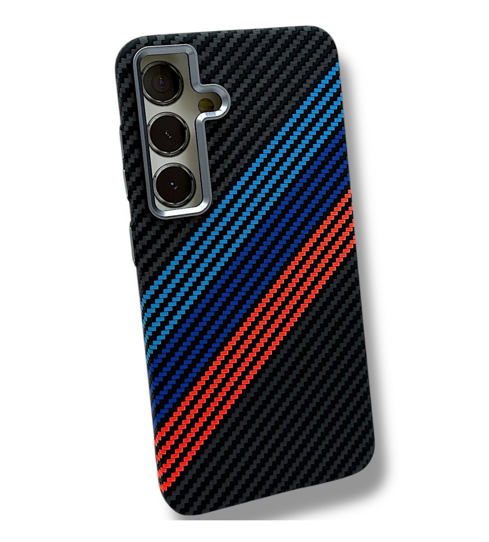 Чехол Mosbros carbon Samsung S25 Ultra, J220, MagSafe, Черный