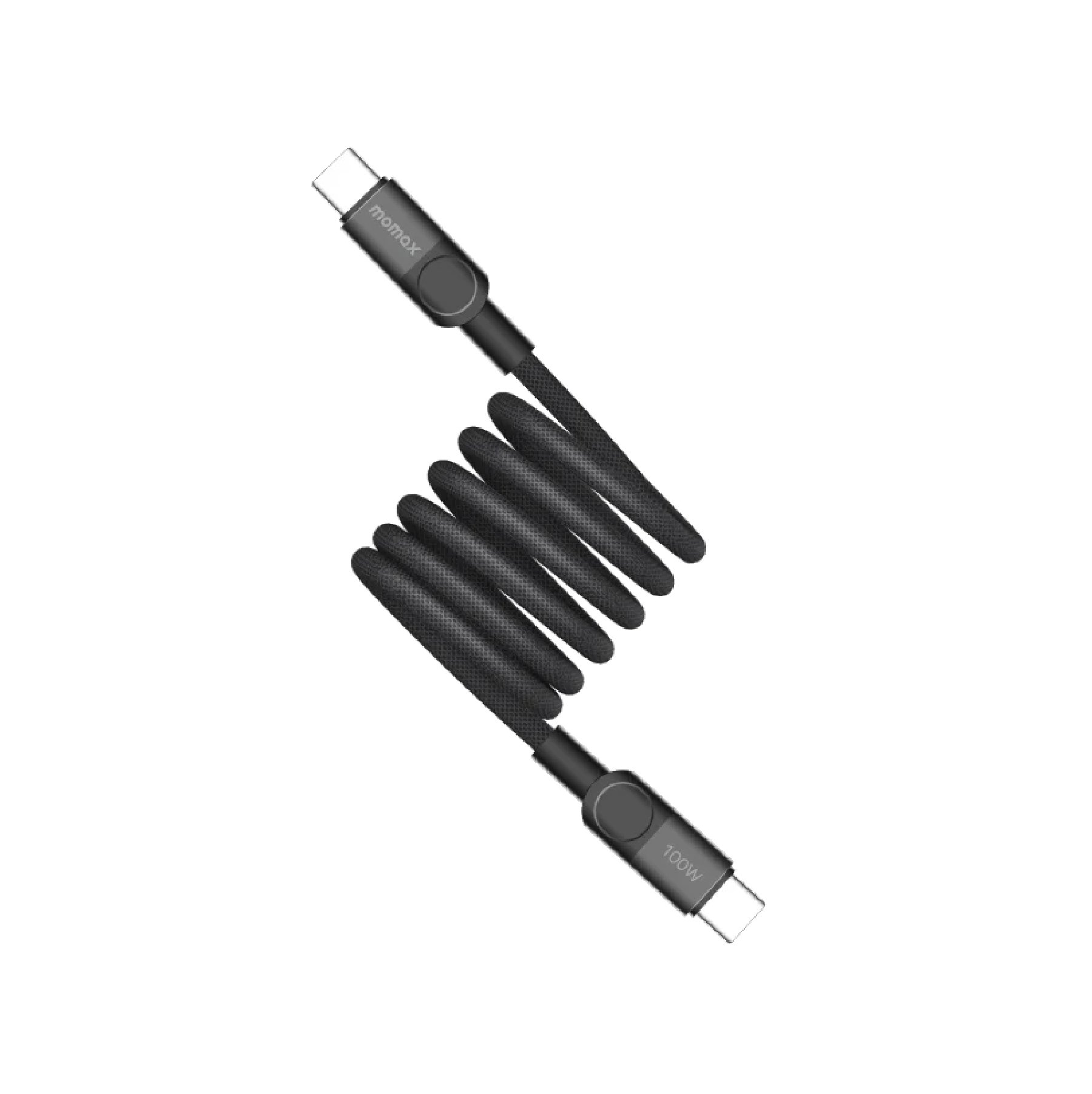Momax Mag.Link USB-C – USB-C 100W,  Магнитный кабель, Черный, DC52D