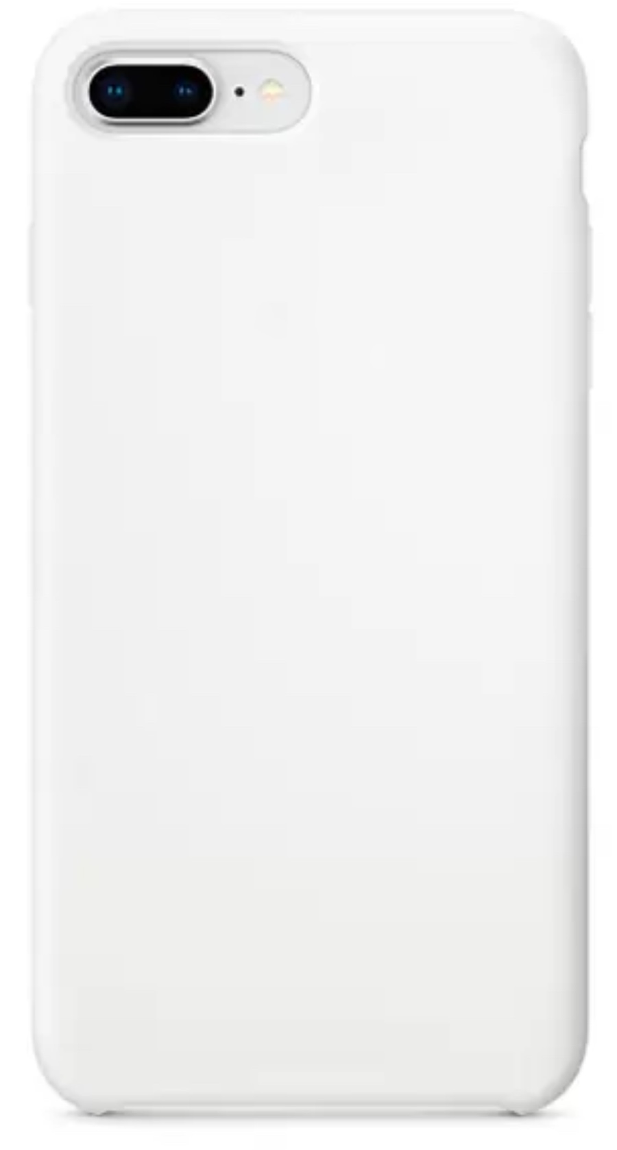 Оригинальный Силиконовый чехол для iPhone 7 Plus/8 Plus, Белый