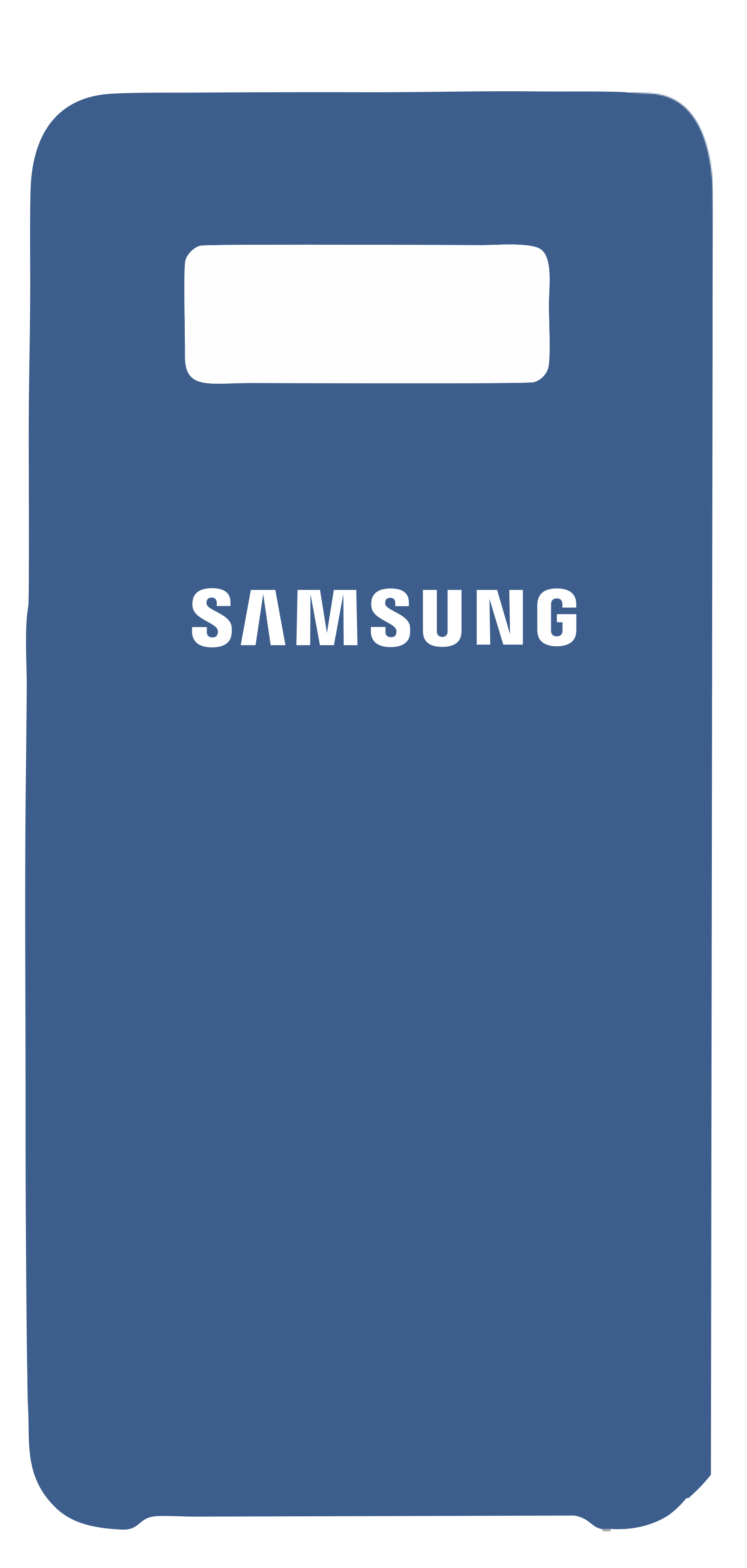 Чехол Силиконовый для Samsung Galaxy Note 8, Синий