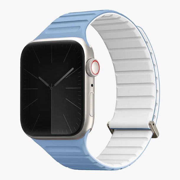 Ремешок Uniq Revix EVO reversible Magnetic Powder Синий/Белый для Apple Watch 38/40/41мм