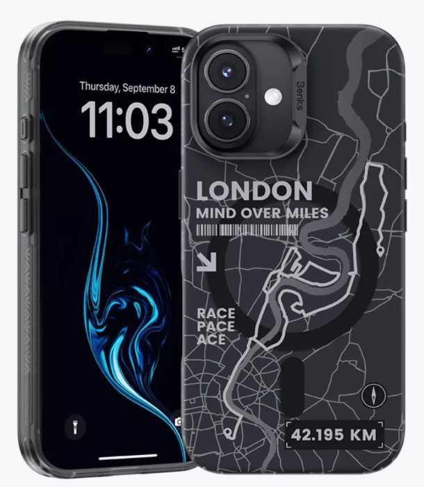 Чехол силиконовый Benks Лондон MagSafe для iPhone 16