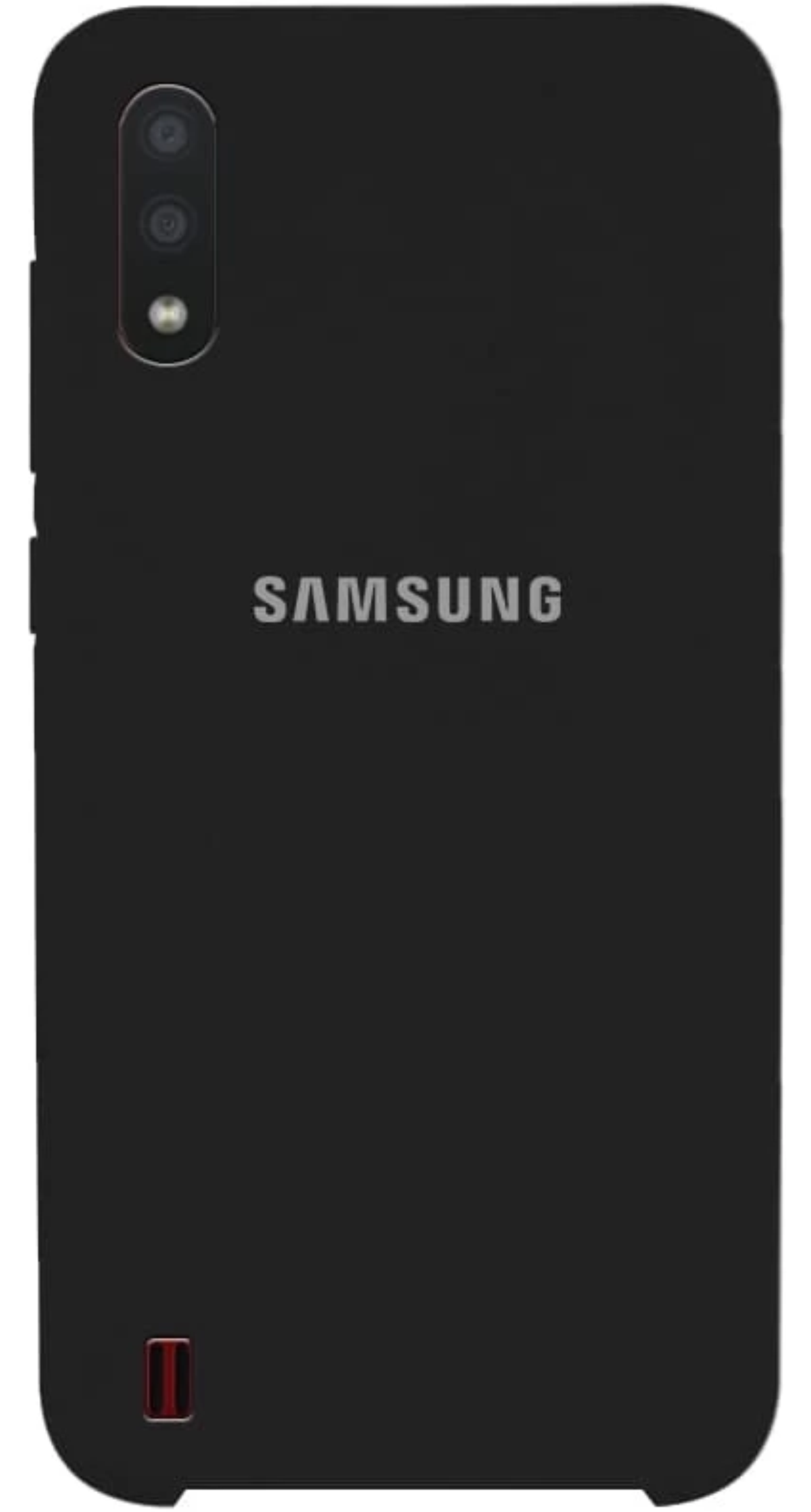 Чехол Силиконовый для Samsung Galaxy A01, Черный