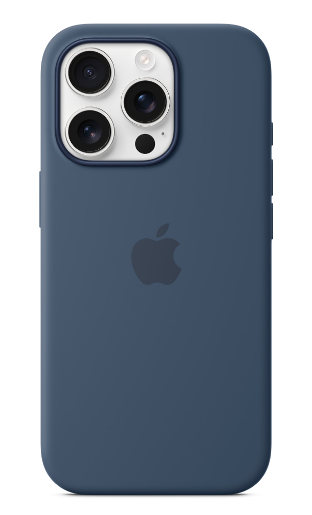 Чехол под оригинал для iPhone 16 Pro Max, Синий