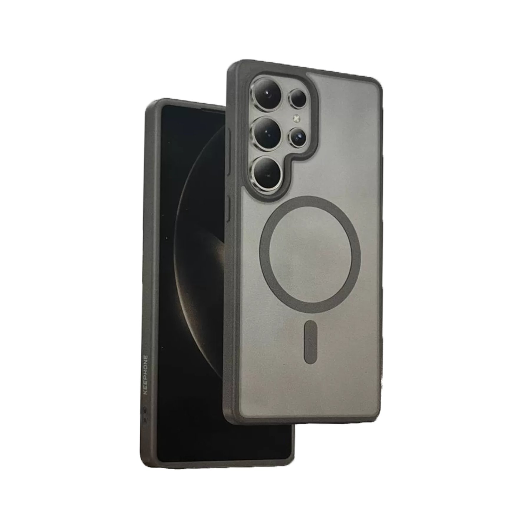 Чехол Keephone Mago pro Clear Case MagSafe для Samsung S25 Ultra, Титан