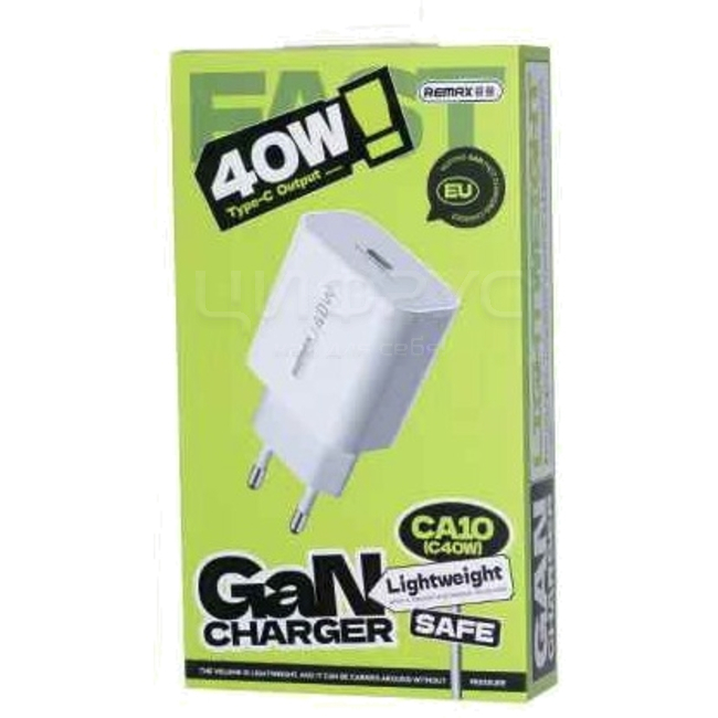 Зарядное устройство REMAX CA10(C40W), Белый