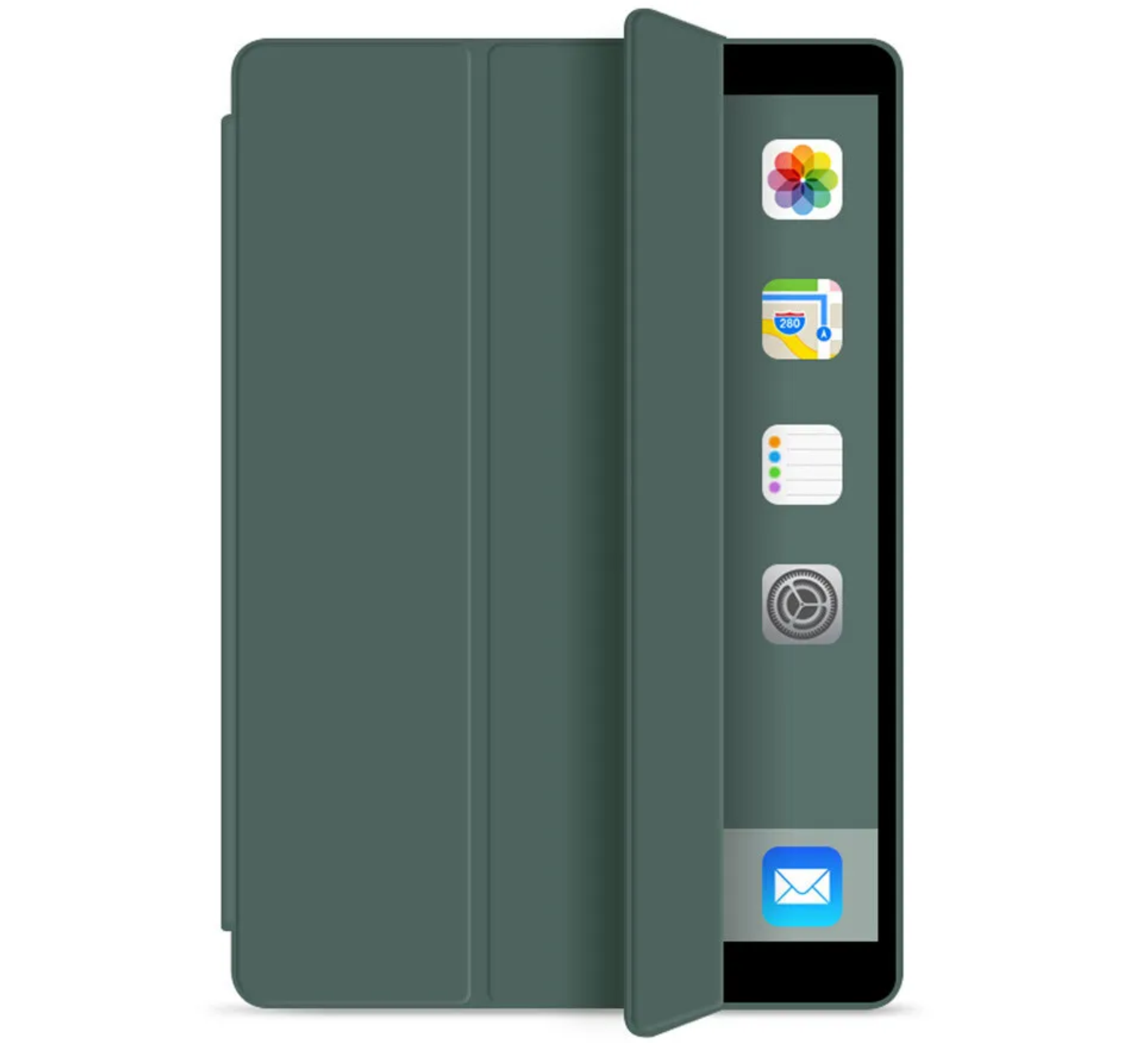 Чехол-книжка Smart для iPad Pro 11 (2020/2021), Темно-зеленый
