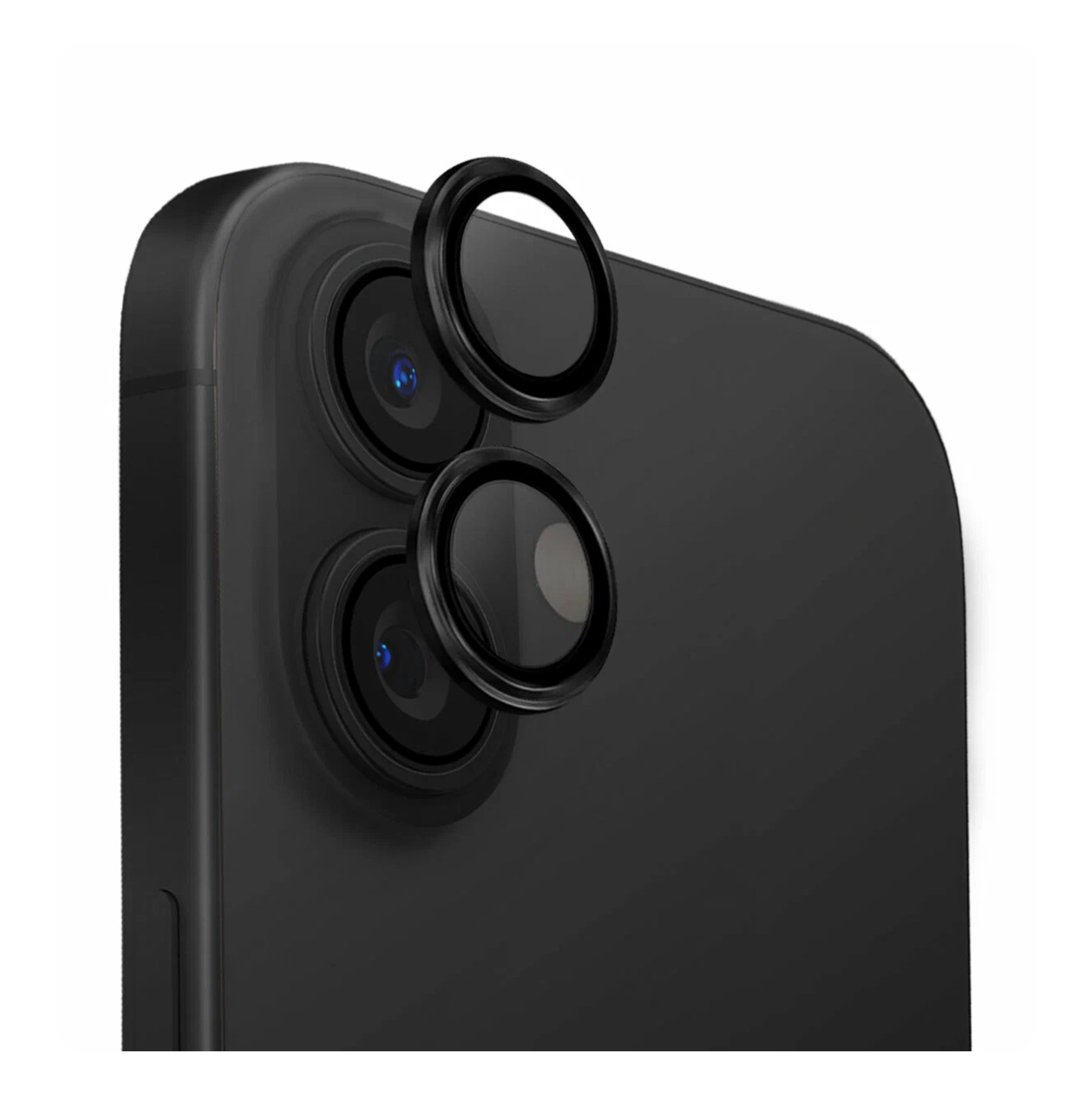 Стекло Uniq OPTIX Camera Lens AluGuard для iPhone 16/16 Plus, Черное