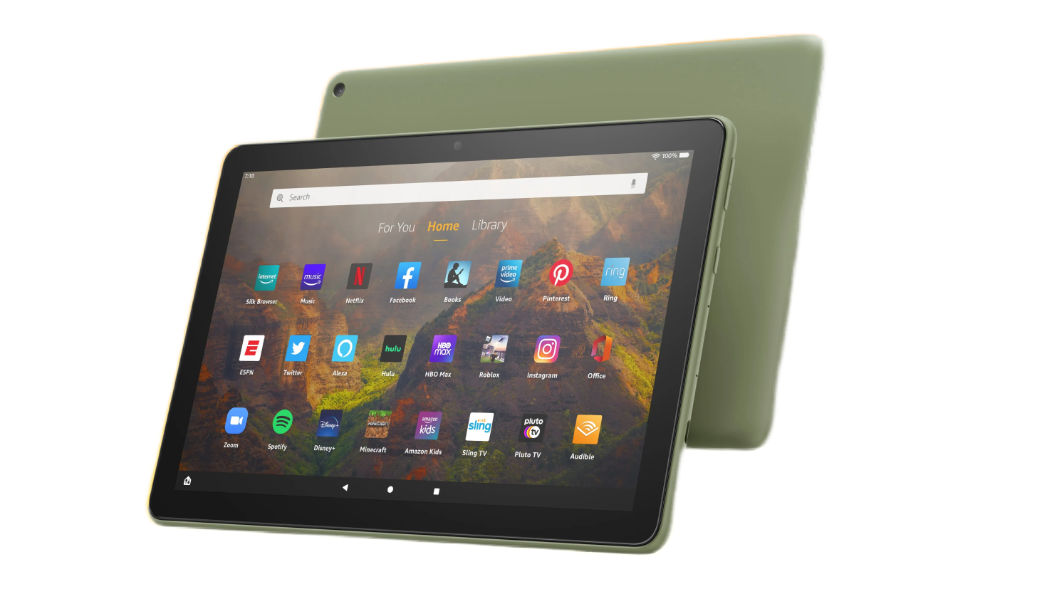 Amazon Fire HD 10, 2021, 11th 32Гб, Оливковый в Краснодаре