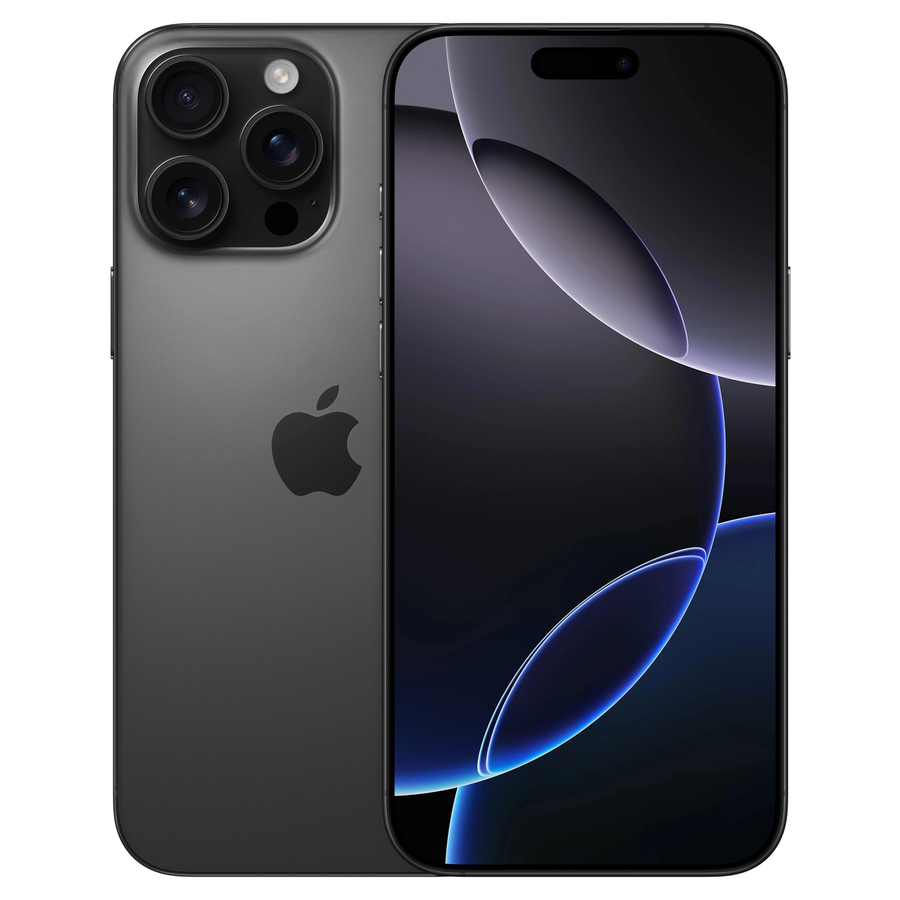 iPhone 16 Pro Max 256Гб (1 sim + eSIM / 87%) Черный титан - Б/У ★★★☆☆