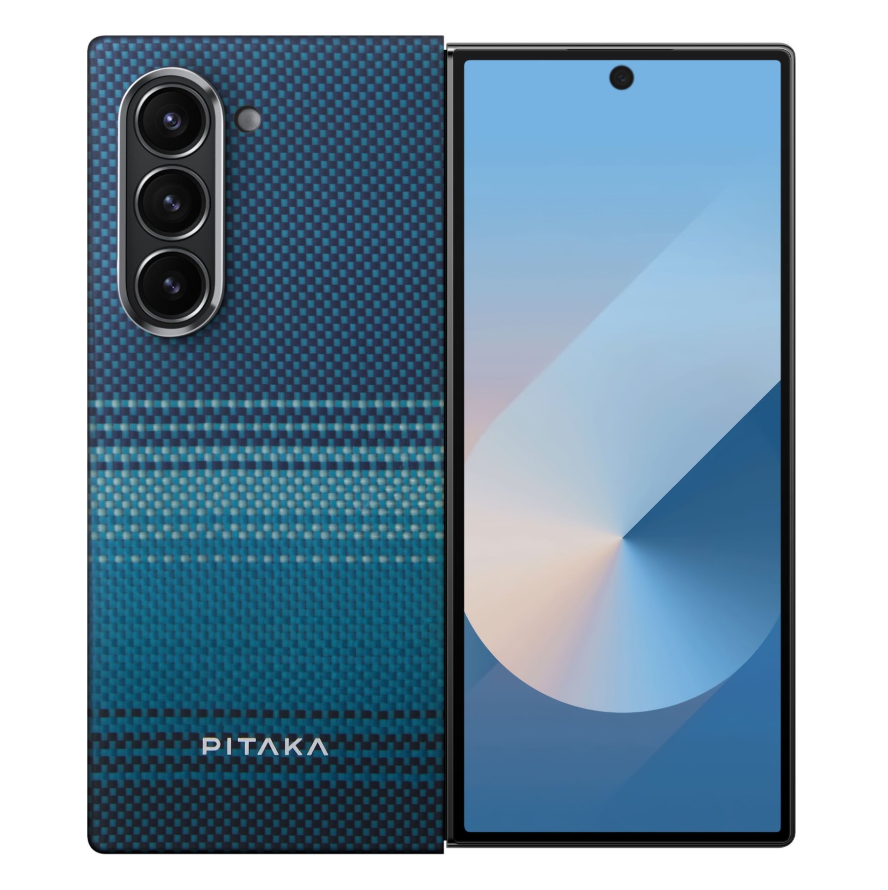 Чехол PITAKA MagEZ Case 5 для Samsung Galaxy Z Fold 6, Синий