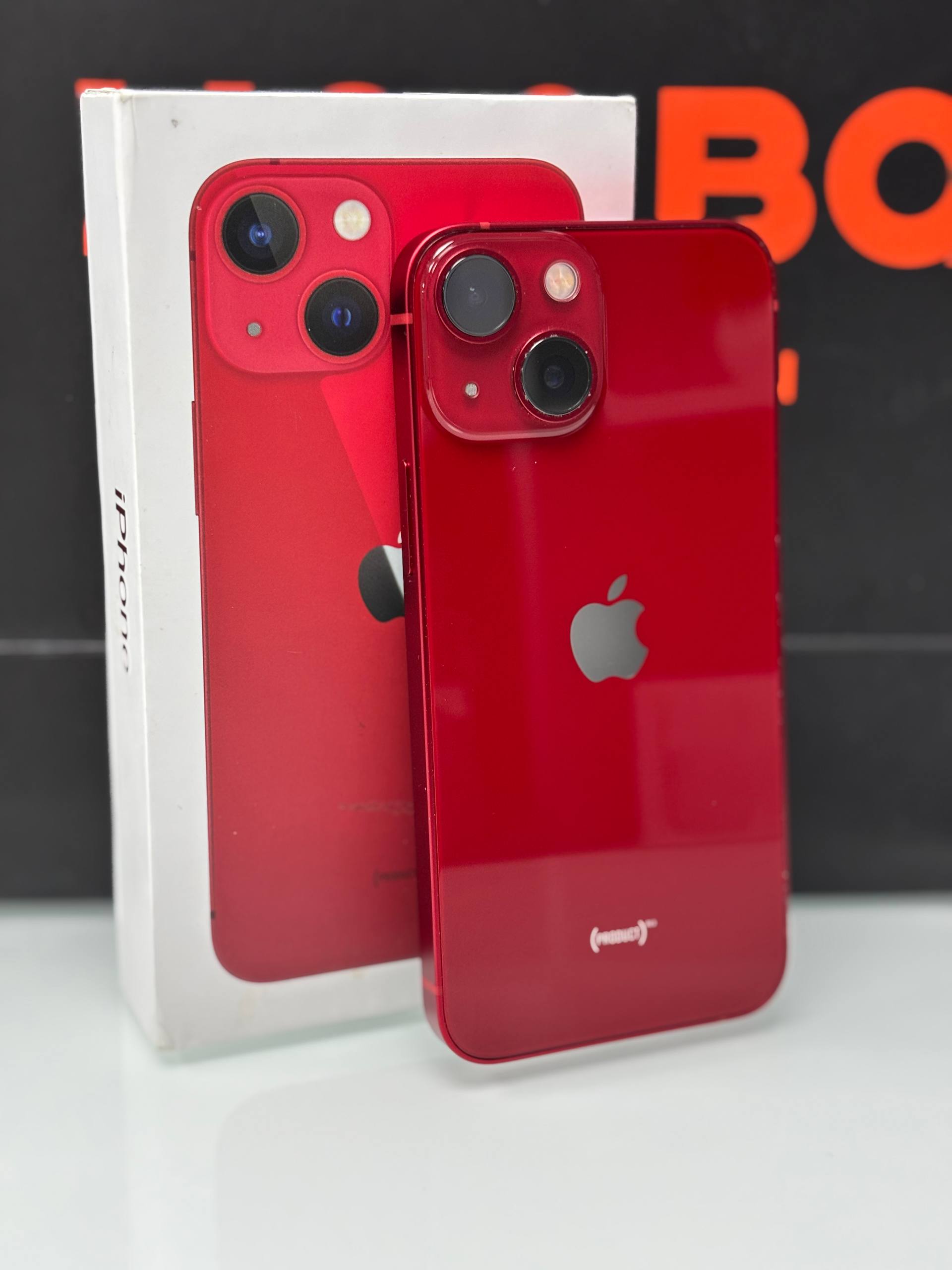 iPhone 13 Mini 256Гб (PRODUCT) Красный (82%) - Б/У . . + +